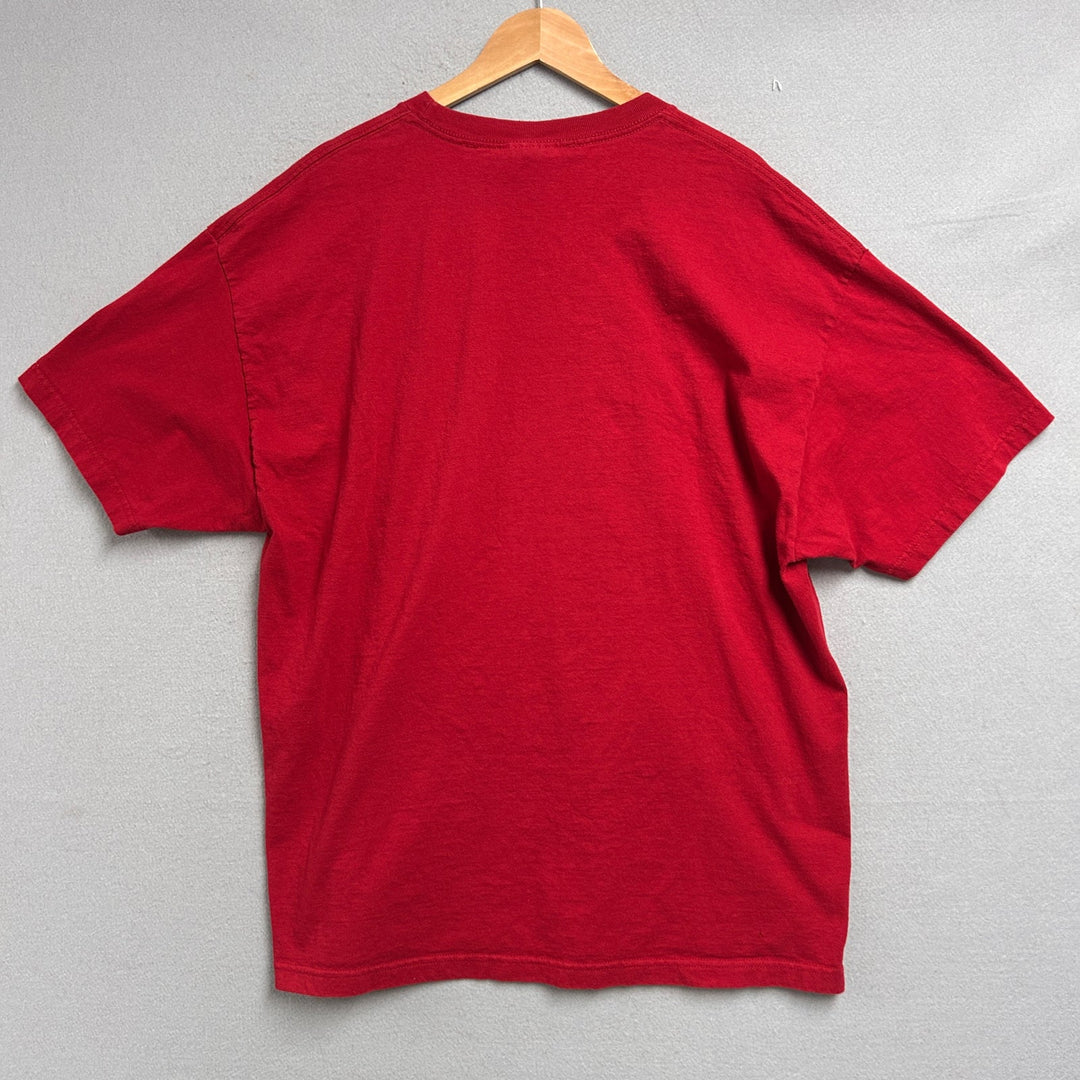 Vintage Arkansas Baseball Bringin the Wood T Shirt Size XXL
