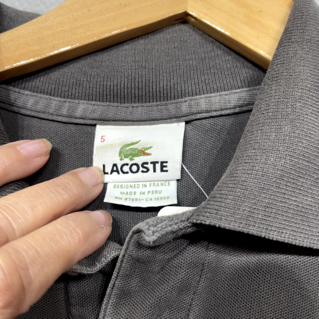 Lacoste Gray Polo Shirt size 5