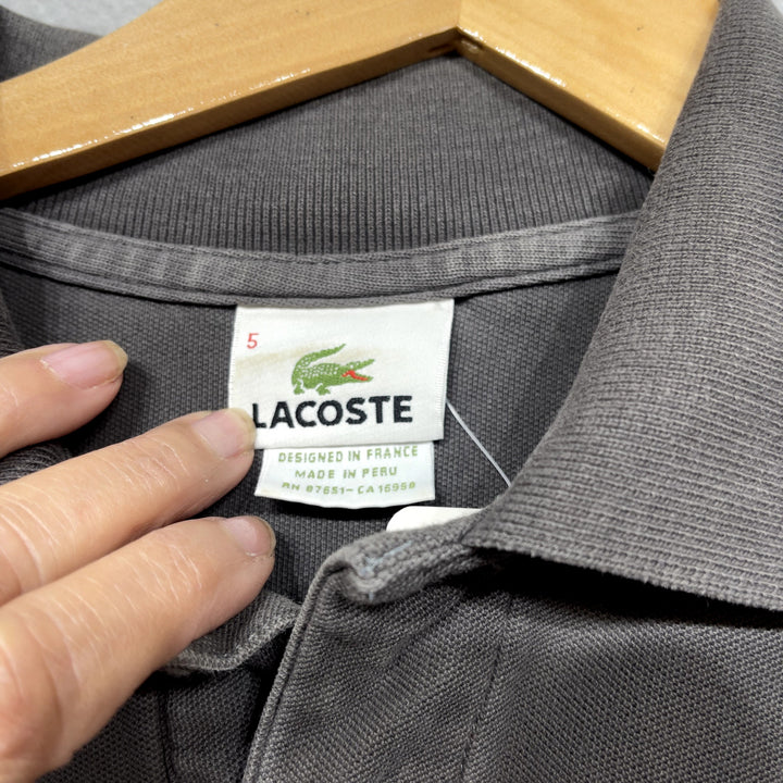 Lacoste Gray Polo Shirt size 5