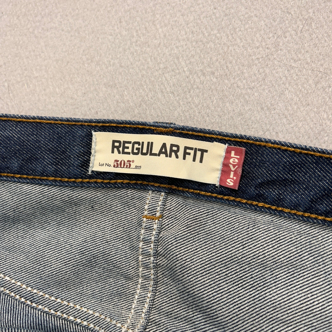 Levi's 505 Dark Wash Jeans Size 40