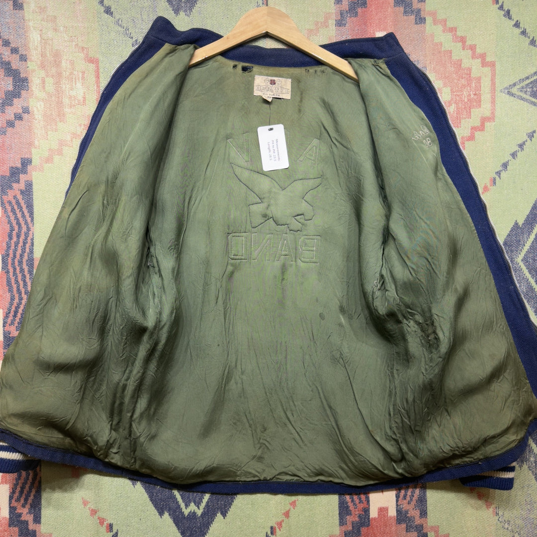 ACV Eagles Band Vintage Varsity Letterman Jacket Medium 60s