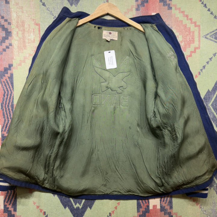 ACV Eagles Band Vintage Varsity Letterman Jacket Medium 60s