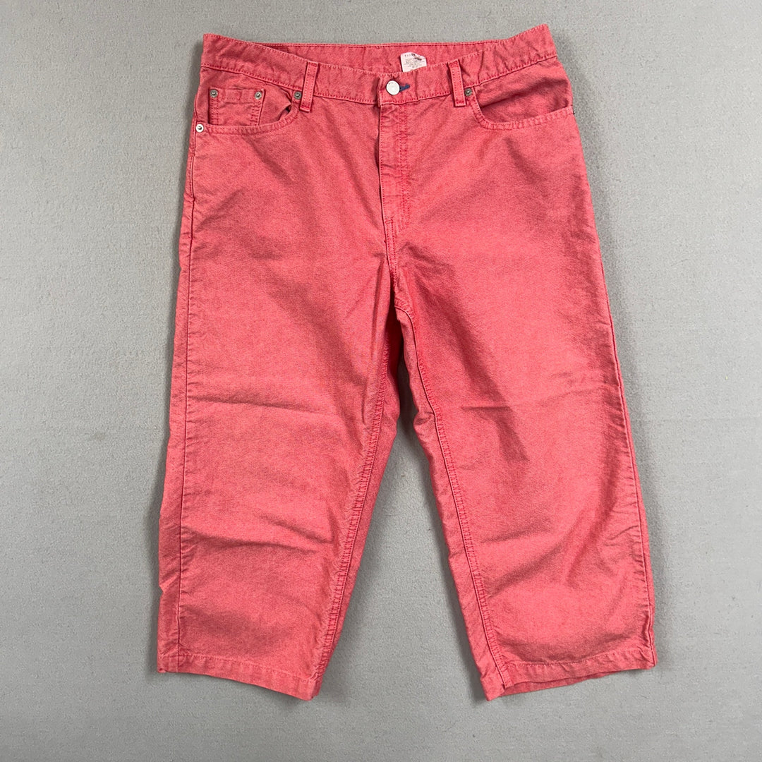 Vintage Levis 577 Cropped Capri Pants Size 14