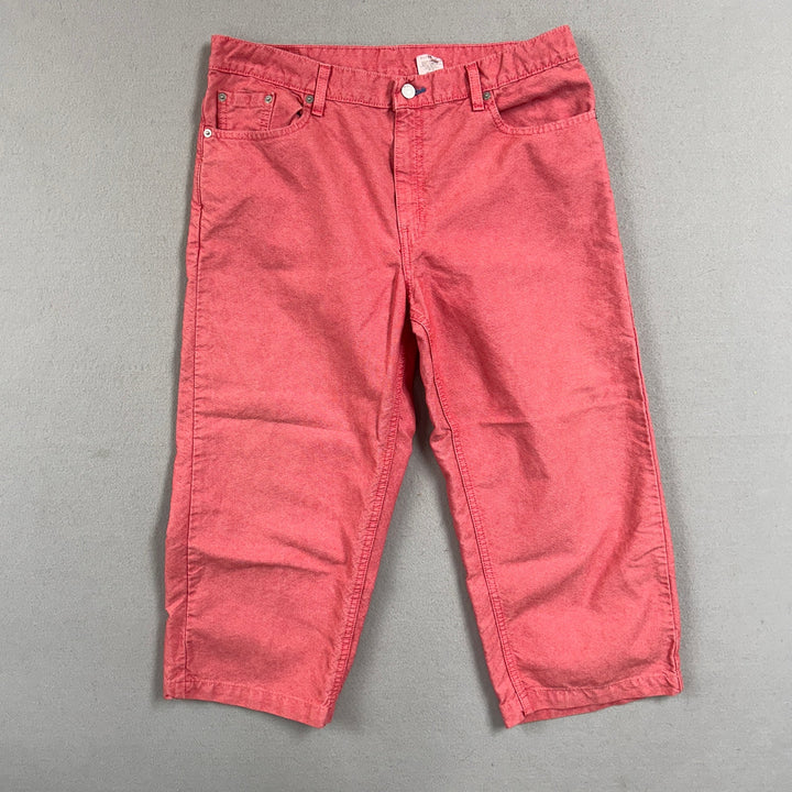Vintage Levis 577 Cropped Capri Pants Size 14