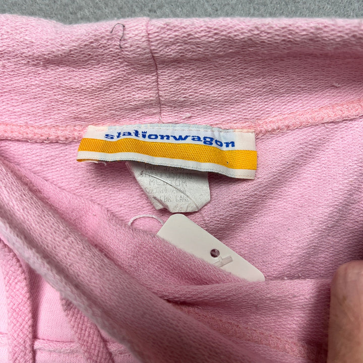 Vintage Stationwagon Y2K Pink Terry Skirt Size Medium
