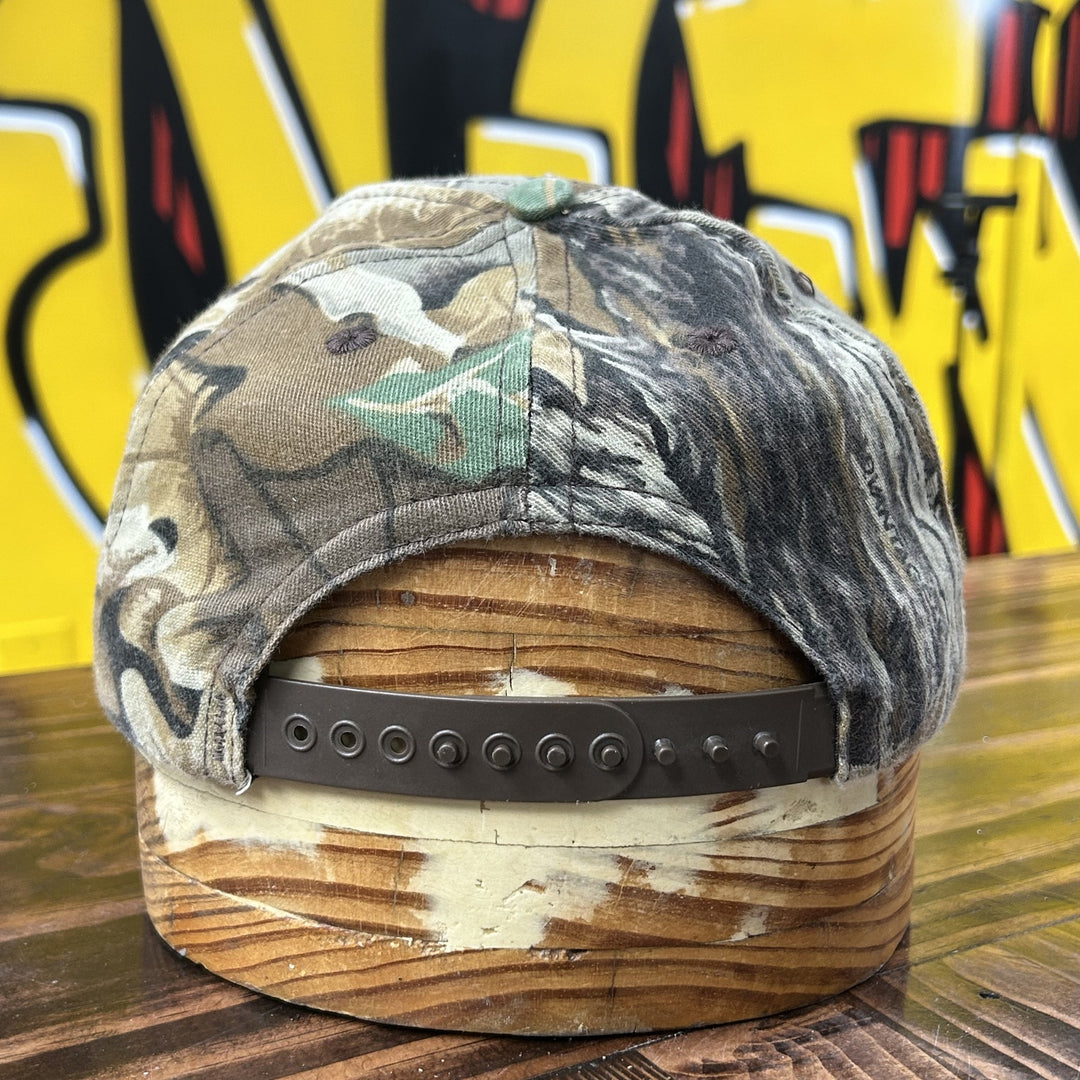 Redhead Realtree Camo Vintage Snapback Hat 90s