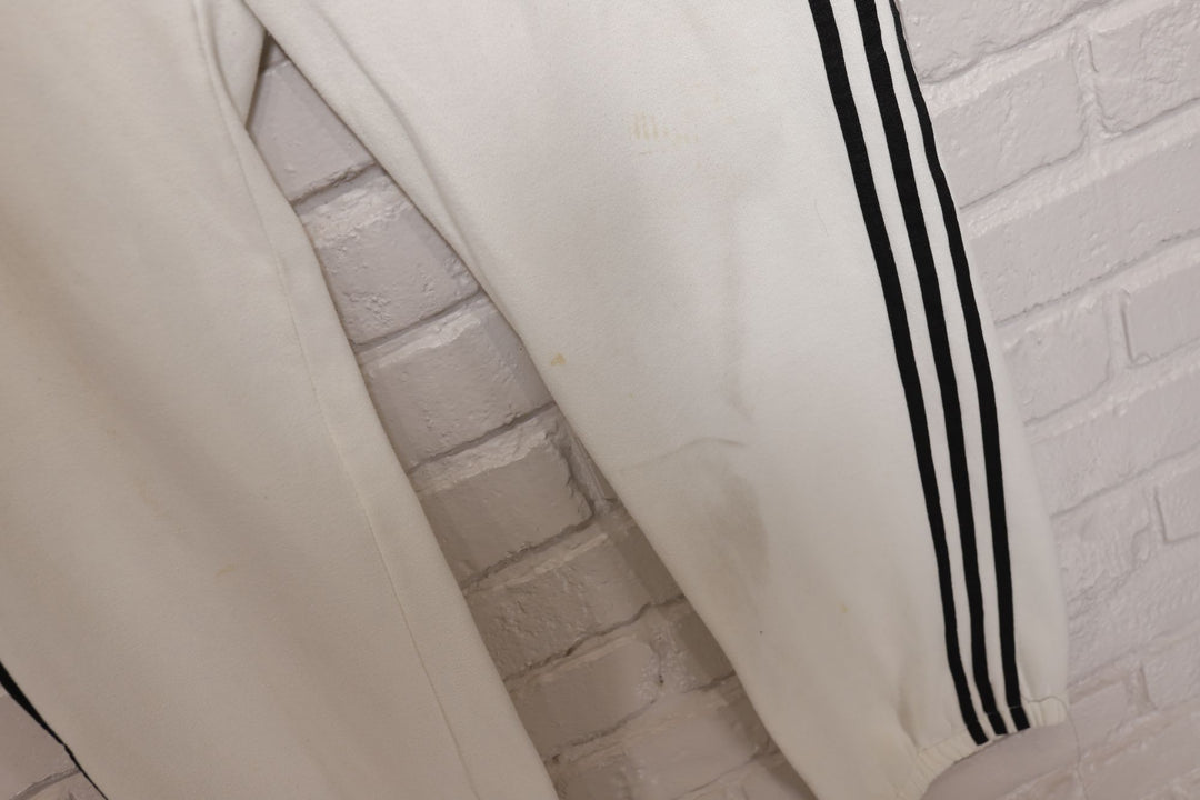 Adidas Vintage White Track Pants 80s 41/29