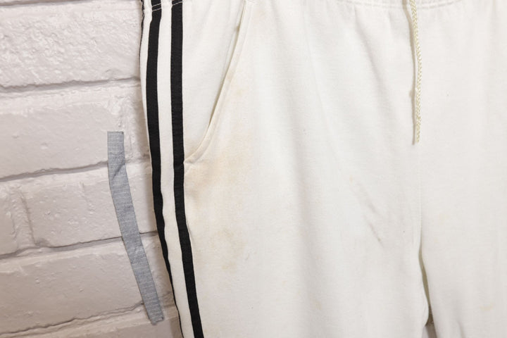 Adidas Vintage White Track Pants 80s 41/29