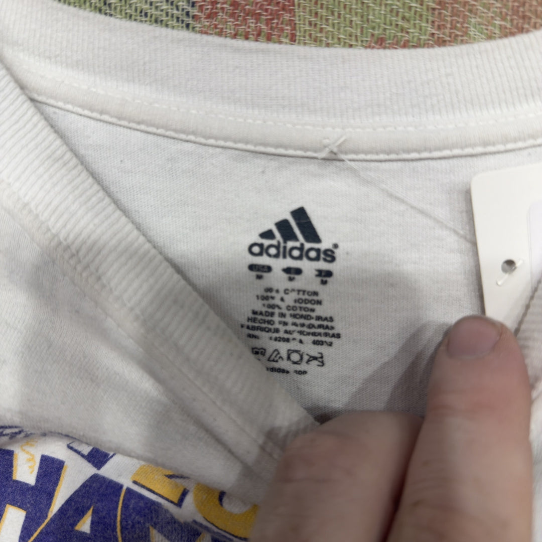Adidas Lakers Champions Caricature Vintage T Shirt Size Medium 2000s