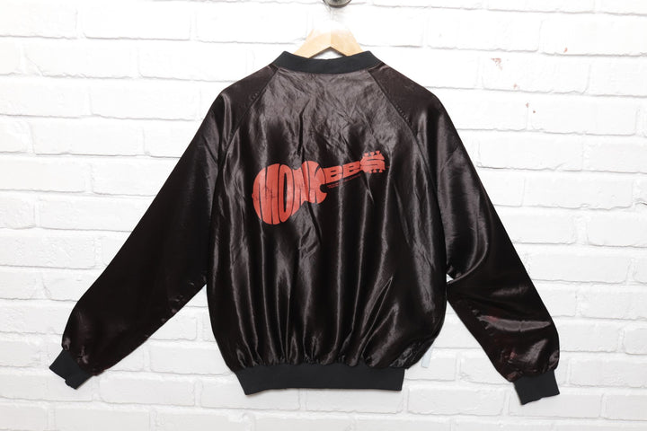 80s Vintage The Monkees Satin Jacket Size Large