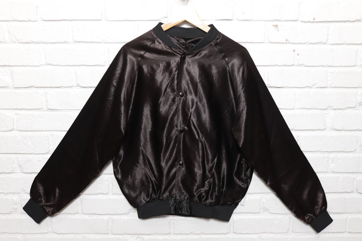 80s Vintage The Monkees Satin Jacket Size Large