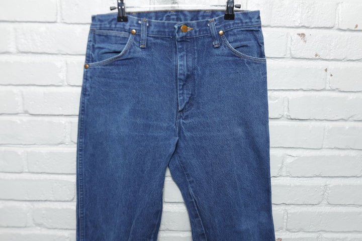 Wrangler 13MWZ Vintage Straight Fit Jeans 2000s 31/32