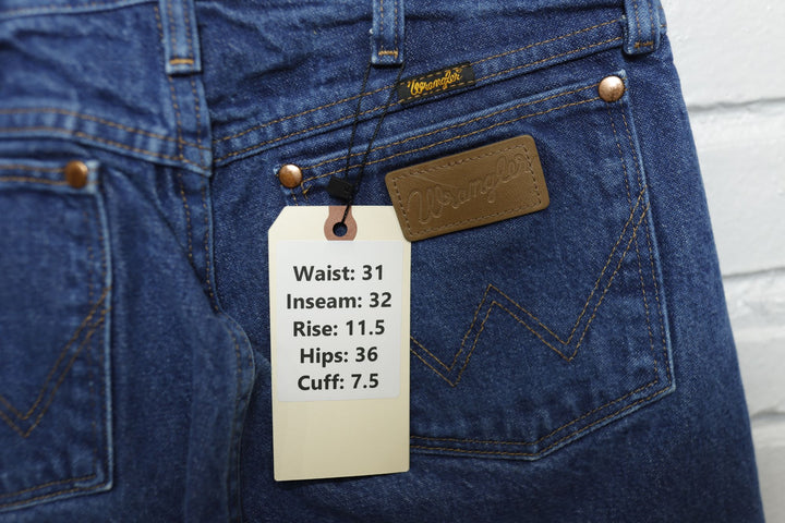 Wrangler 13MWZ Vintage Straight Fit Jeans 2000s 31/32