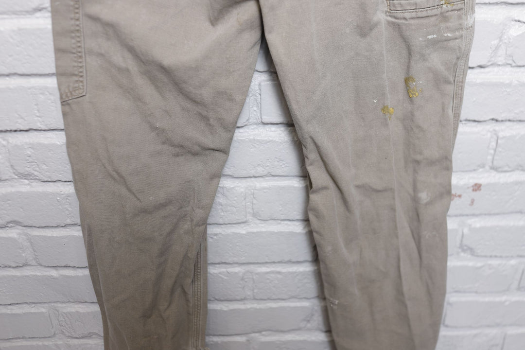 Carhartt Distressed Tan Pants 30/30