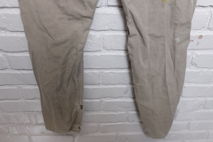 Carhartt Distressed Tan Pants 30/30