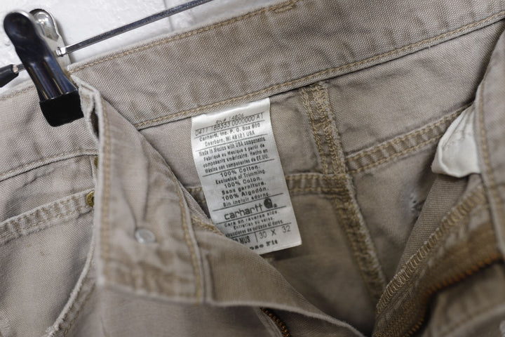 Carhartt Distressed Tan Pants 30/30