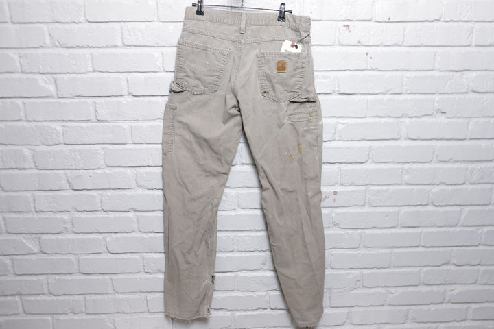 Carhartt Distressed Tan Pants 30/30