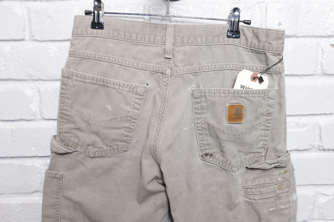 Carhartt Distressed Tan Pants 30/30
