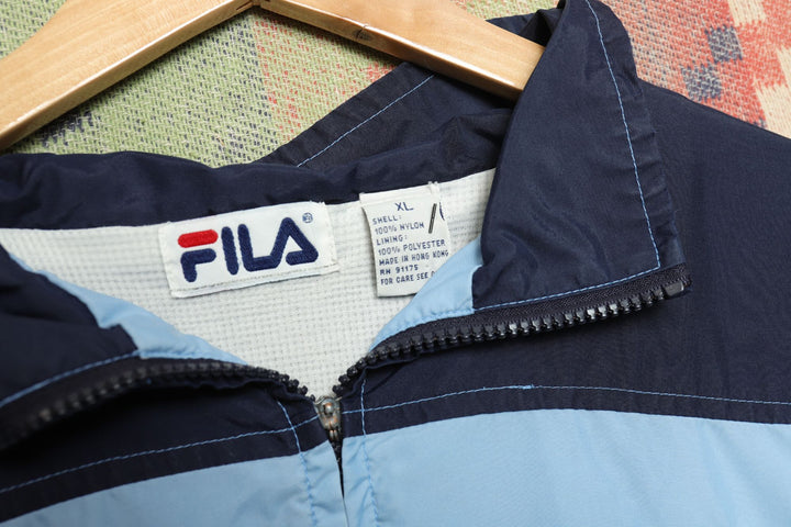 Fila Athletics Vintage Windbreaker Jacket XL 2000s