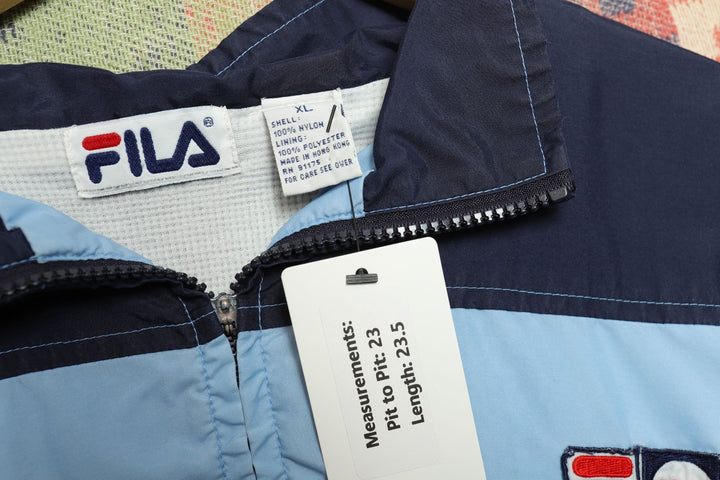 Fila Athletics Vintage Windbreaker Jacket XL 2000s