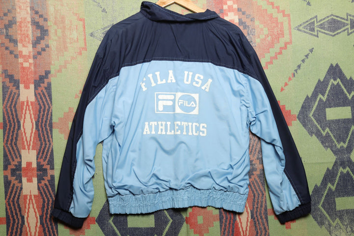 Fila Athletics Vintage Windbreaker Jacket XL 2000s