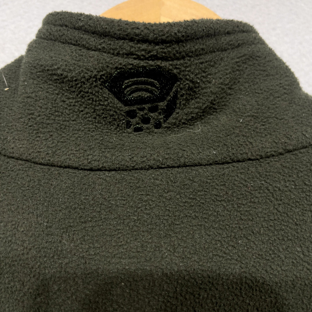 Mountain Hardwear Green Fleece Quarter Zip Sweatshirt Size Large