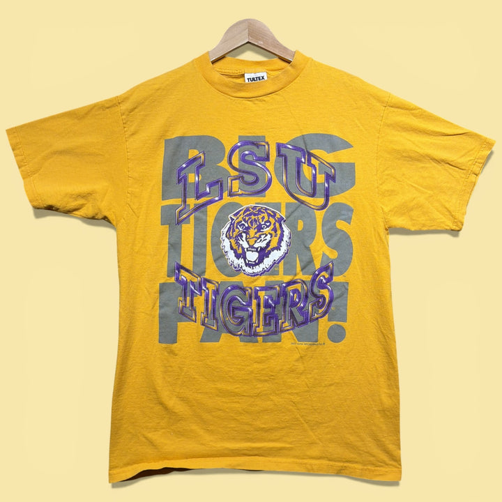 Vintage LSU Tigers 90s T Shirt Size Large