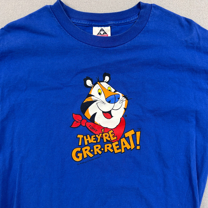 Vintage Frosted Flakes tony the Tiger T Shirt Size Large