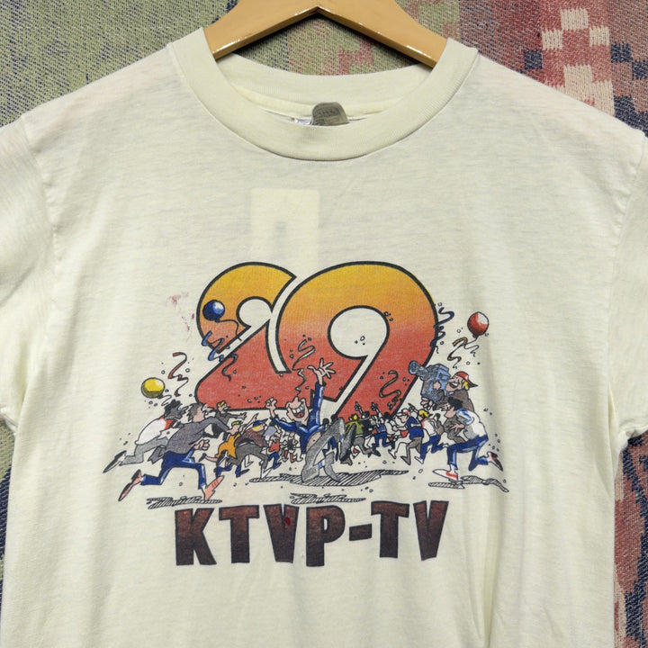 KTVP TV Vintage T Shirt Size Medium 80s