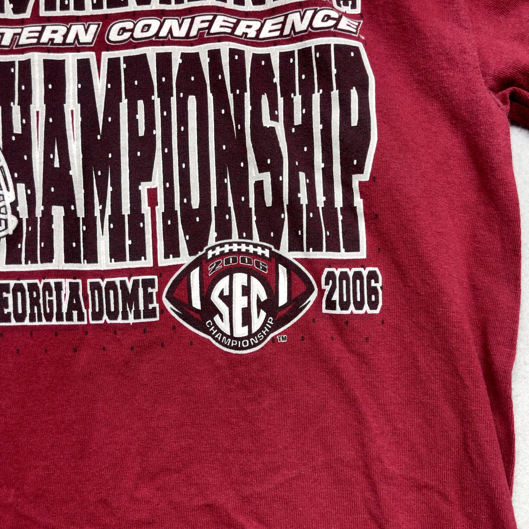 Vintage Arkansas SEC Championship T Shirt Size Medium