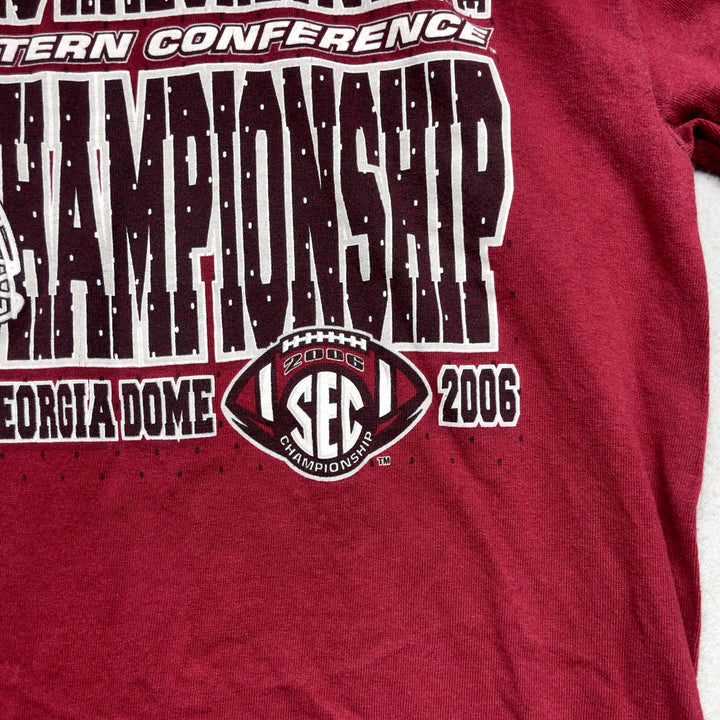 Vintage Arkansas SEC Championship T Shirt Size Medium