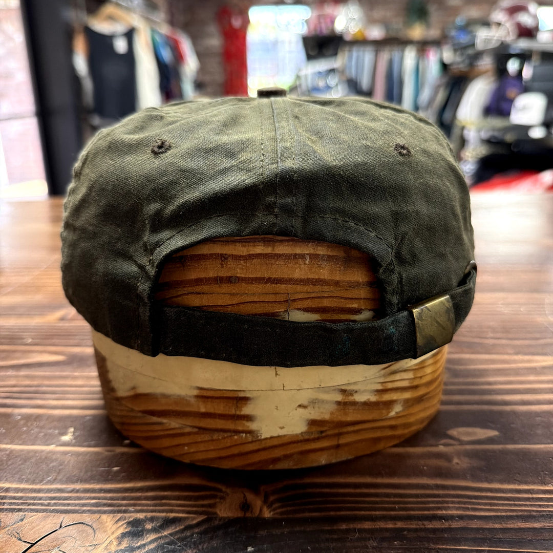 Vintage Waxed Cotton Snapback Hat