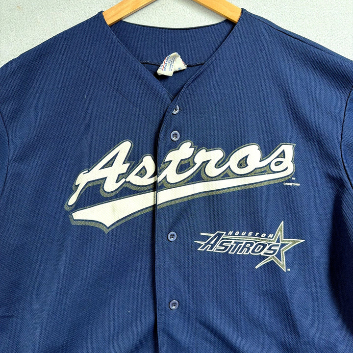 Vintage Houston Astros Craig Biggio Baseball Jersey Size XL