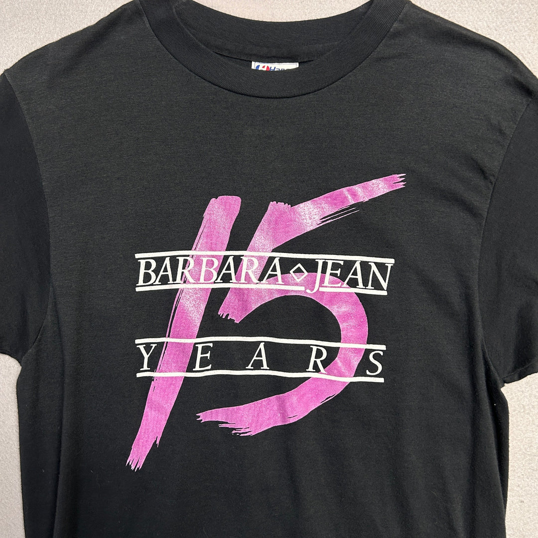 Vintage Barbara Jean 15 Years T Shirt Size Large