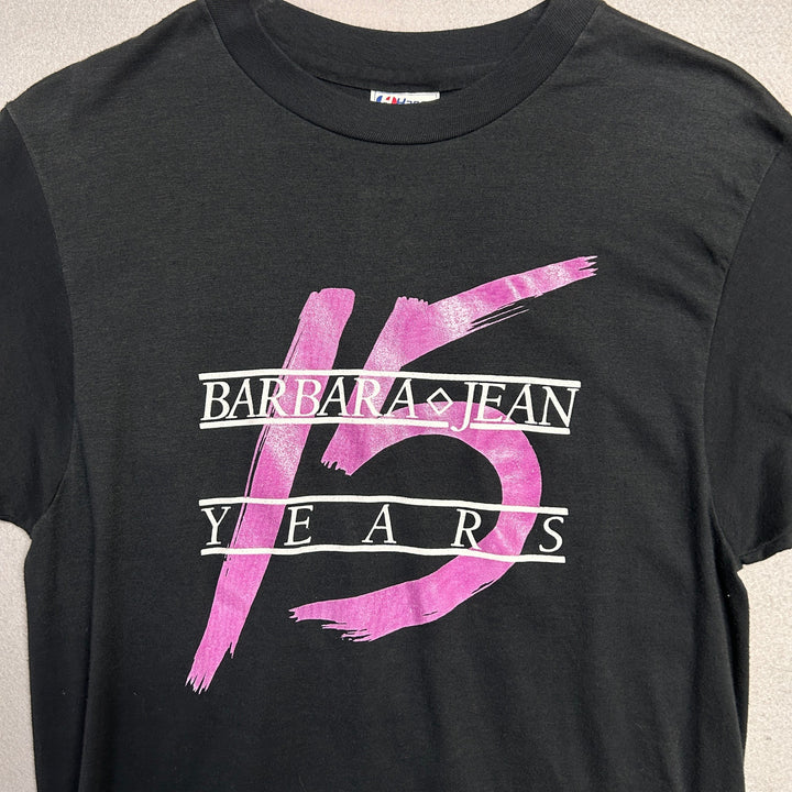 Vintage Barbara Jean 15 Years T Shirt Size Large