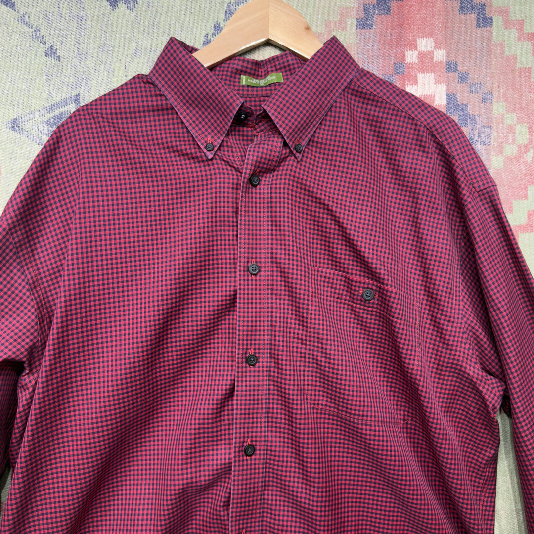 Orvis Plaid Vintage Button Down Shirt XL 2000s