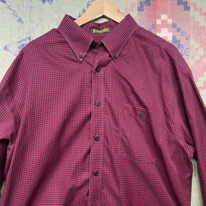 Orvis Plaid Vintage Button Down Shirt XL 2000s