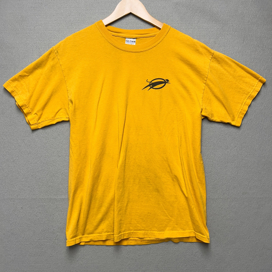 Vintage Mizzou Rugby Yellow T Shirt Size Medium