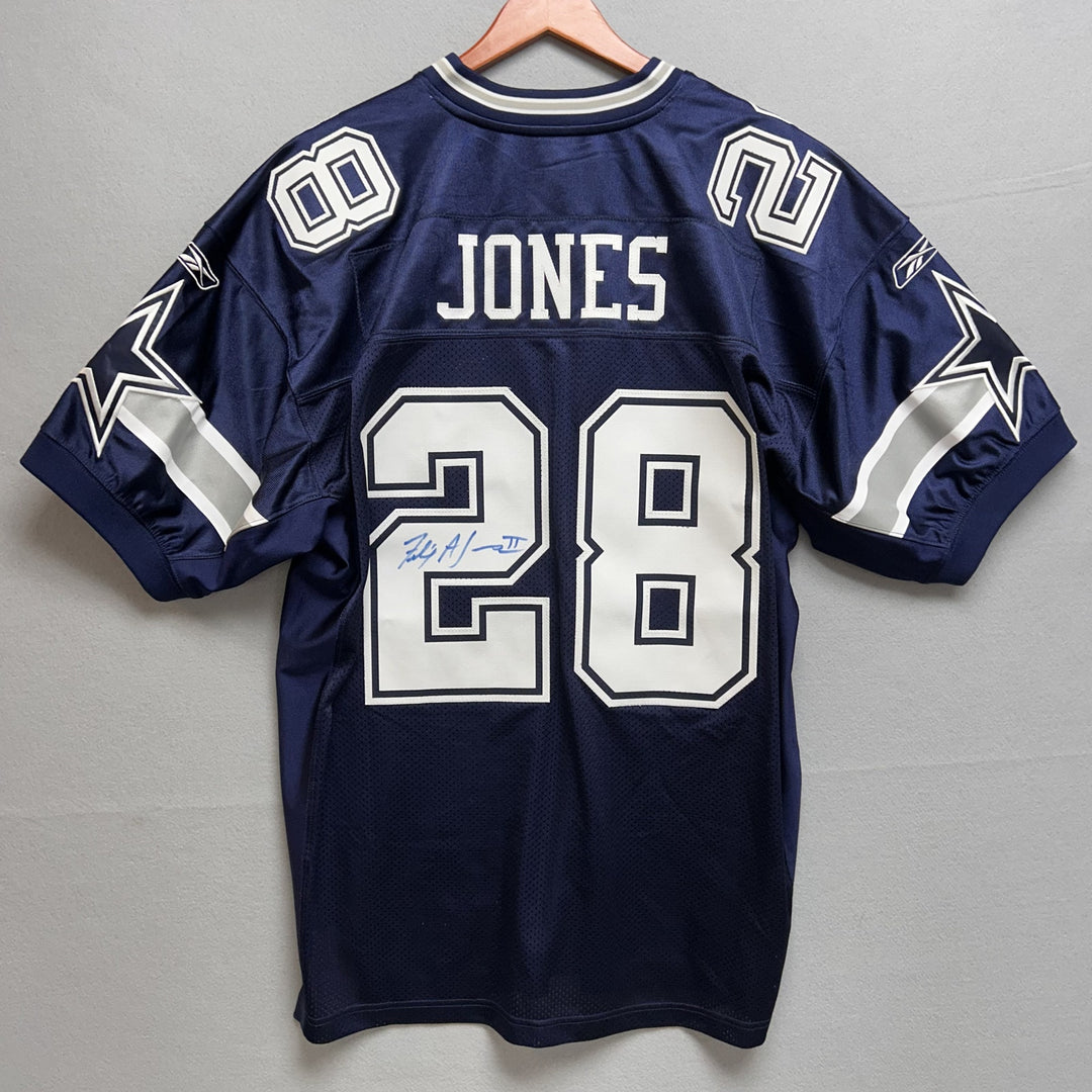 Vintage Felix Jones Autographed Dallas Cowboys On Field Jersey Size 52 XL