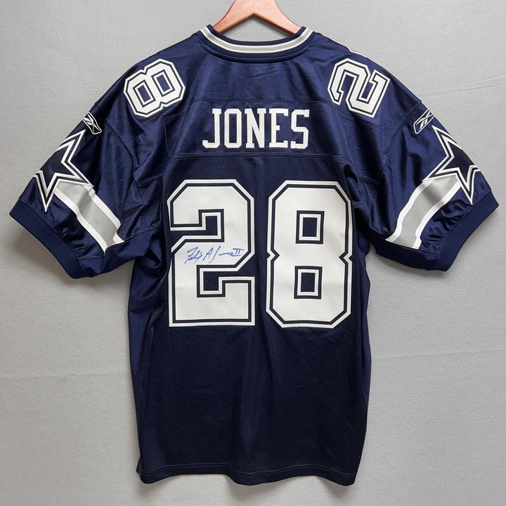 Vintage Felix Jones Autographed Dallas Cowboys On Field Jersey Size 52 XL