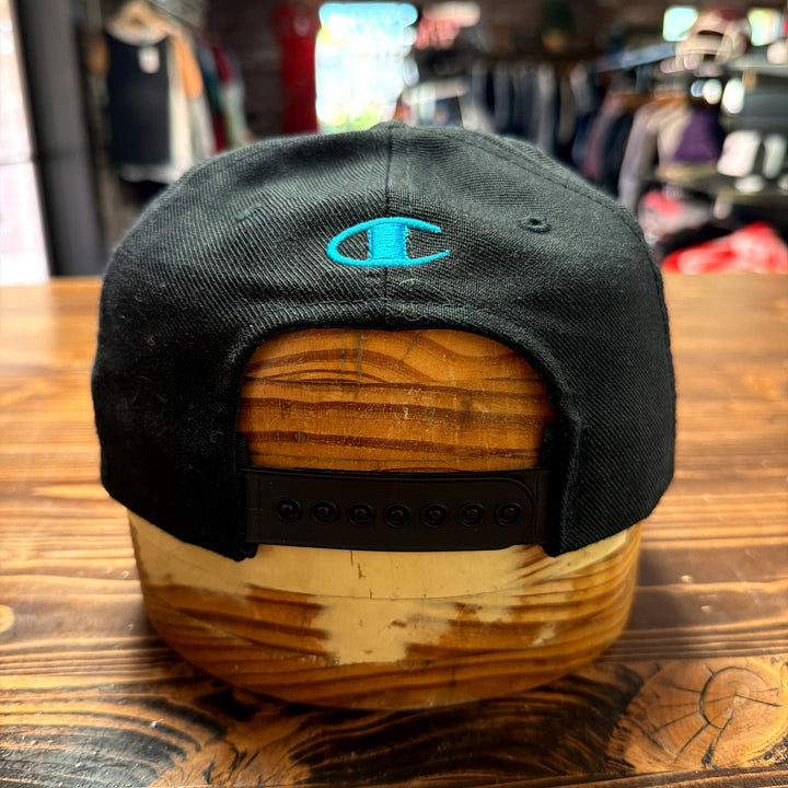Vintage Charlotte Hornets Champion Snapback Hat