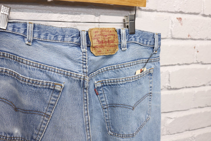 90s levis 501 button fly jeans size 39/33