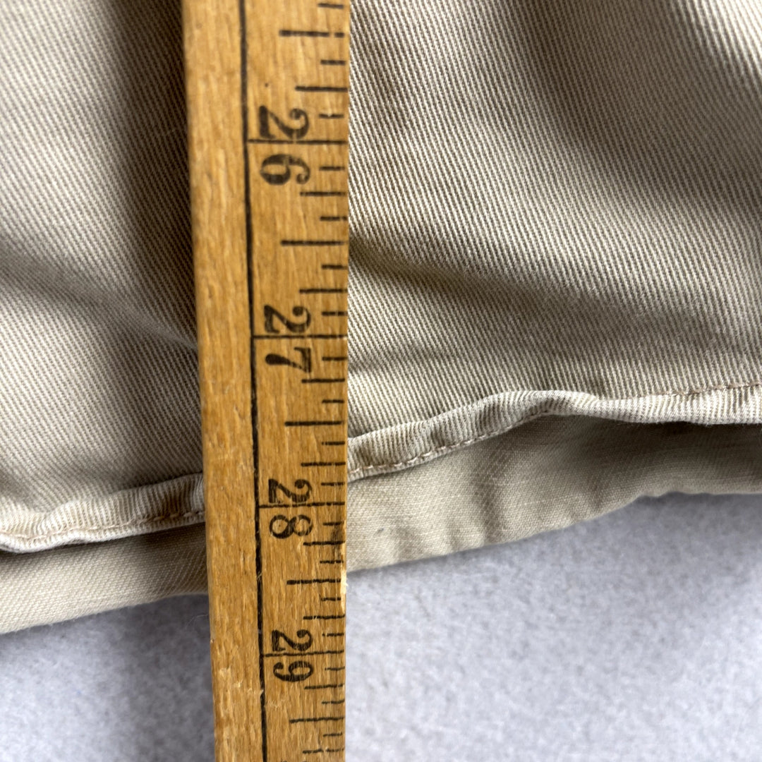 Men's Carhartt Fire Resistant Tan Long Sleeve Shirt W/ Pockets XL