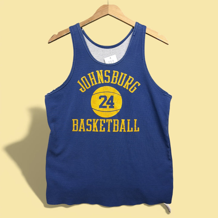 Vintage Russell Athletic  70s Johnsonburg Basketball Jersey Size Large