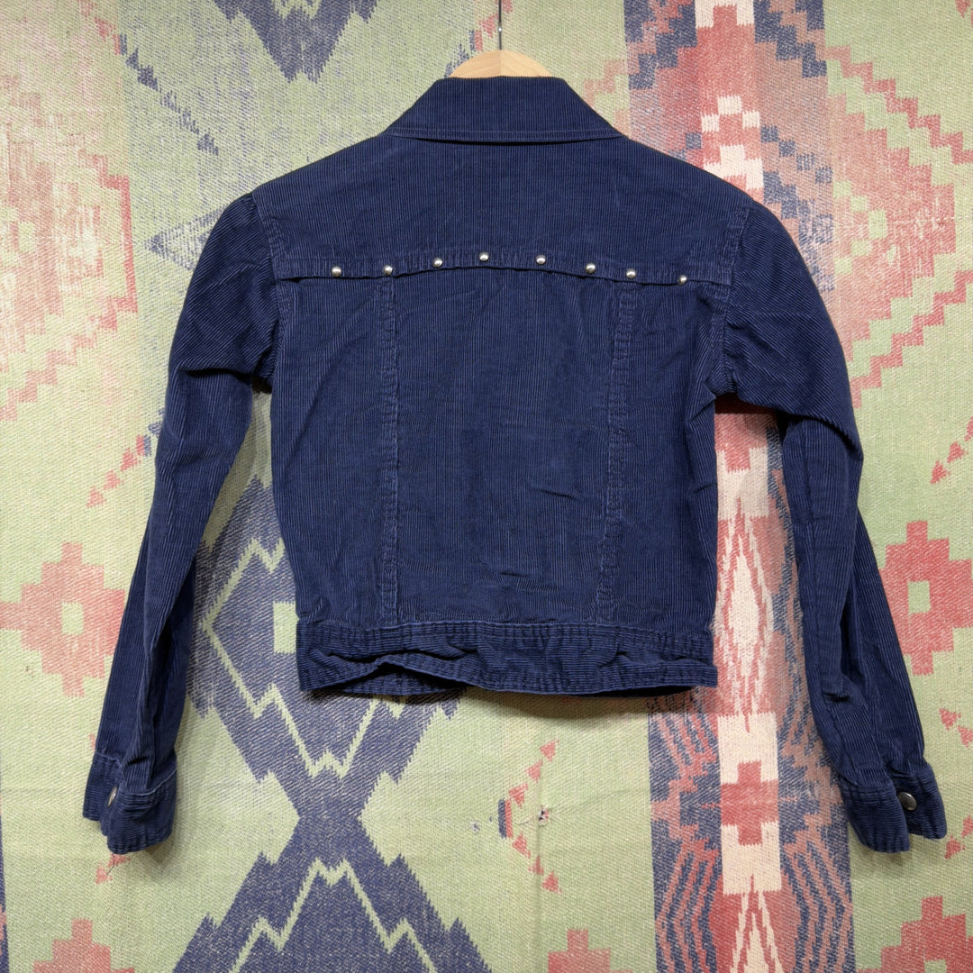Kids Vintage Corduroy Jacket Medium 70s
