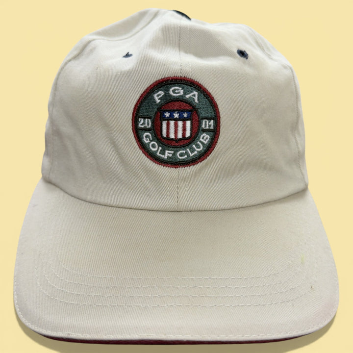 Vintage PGA Golf 2001 Strap Back Hat