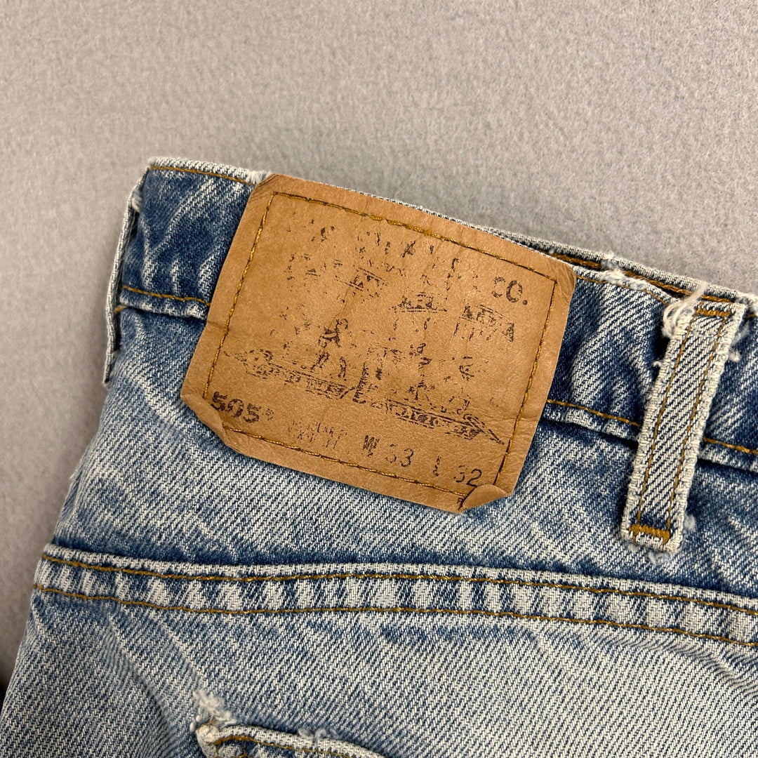 Levi's 505 Orange tab Jeans size 32
