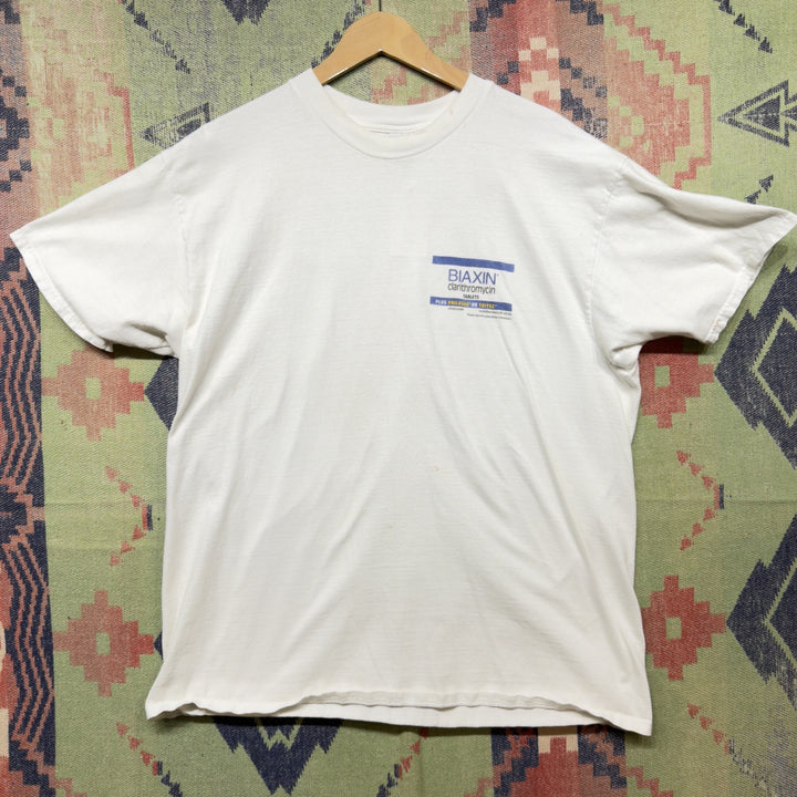 Biaxin Vintage Medicine  T Shirt Size XL 2000s