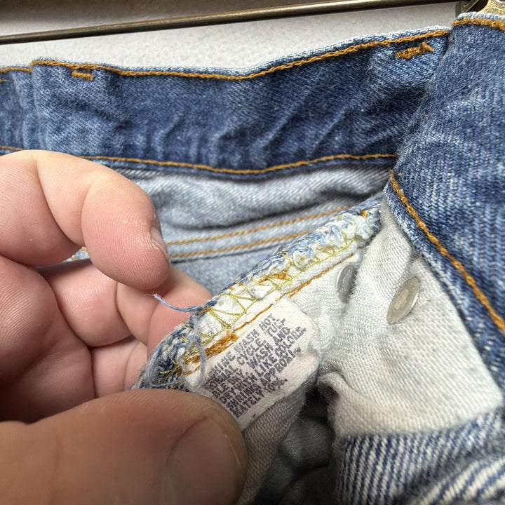 Vintage Levi's 701 Student 1980s Button Fly 501 Jeans Size 24