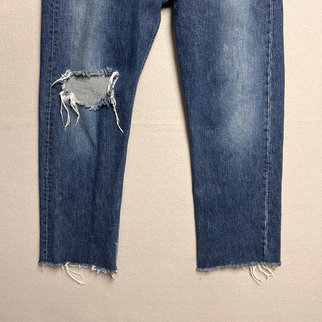 Vintage Levi's 501 Made in USA Button Fly Jeans Medium Wash 34x30